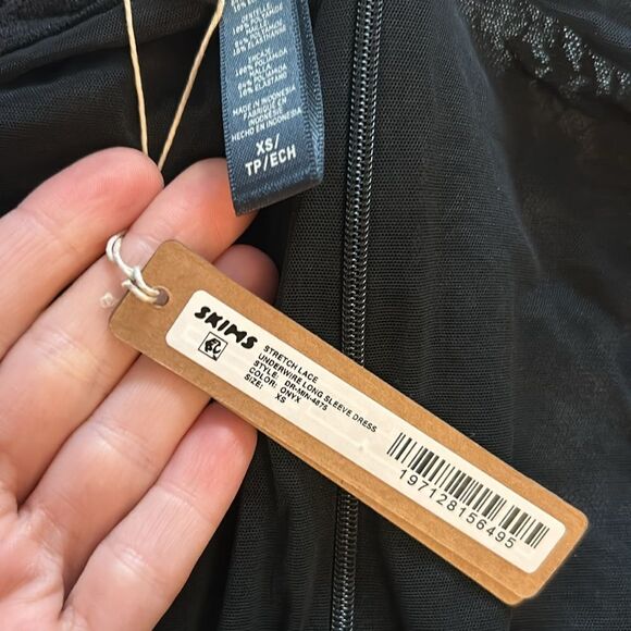 NWT SKIMS stretch lace underwire  dress XS - Picture 4 of 5